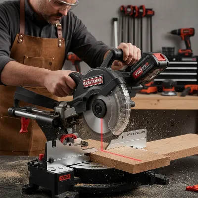 Craftsman V20 Cordless Miter Saw for DIY Projects